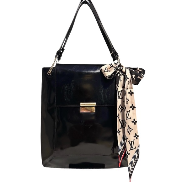 Jason Wu Handbags - JASON WU ~ Black patent leather Authenticated luxury handbag with gold hardware